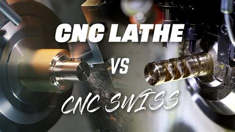 swiss type cnc machining|swiss machining vs lathe machine.